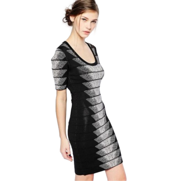 FRENCH Connection Spotlight Fleck Jacquard Dress - Picture 1 of 15